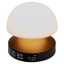 Lexon Mina Alarm Clock with LED Touch Lamp